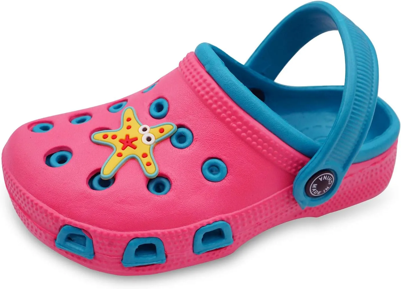 Toddler Little Kids Clogs Slippers Sandals, Non-Slip Girls Boys Clogs Slide Lightweight Garden Shoes Slip-on Beach Pool Shower Slippers