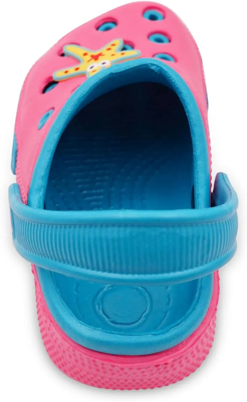 Toddler Little Kids Clogs Slippers Sandals, Non-Slip Girls Boys Clogs Slide Lightweight Garden Shoes Slip-on Beach Pool Shower Slippers