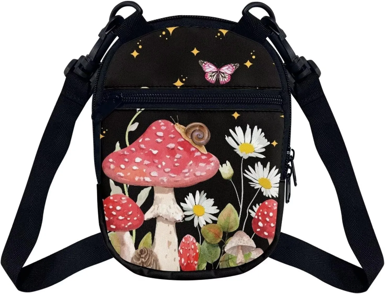 TODIYADDU Women Sling Bag Crossbody Phone Bag Mini Shoulder Bag with Adjustable Strap Mini Messenger Bag for Cell Phone Gifts