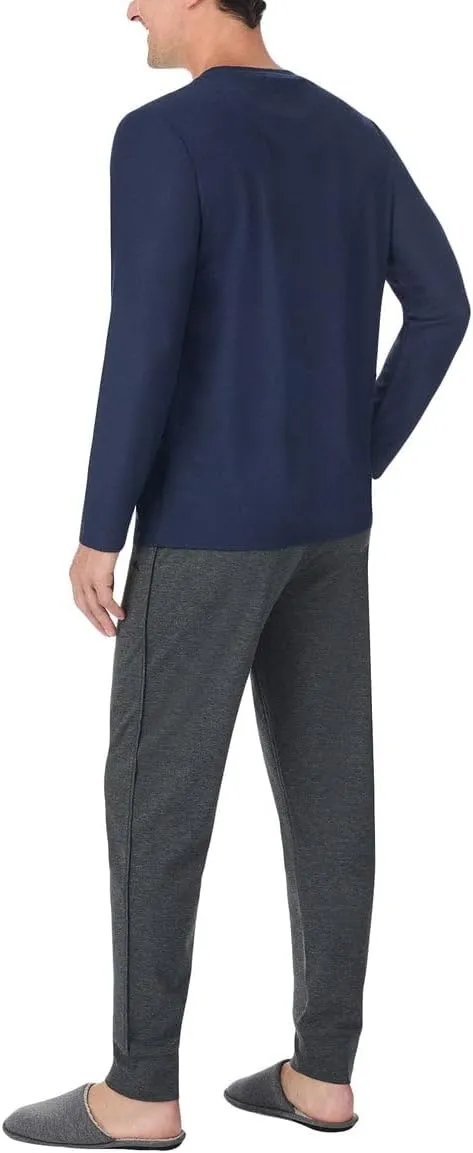 Tommy Bahama Men’s 2-piece Relaxed Fit Logo Embroidered Lounge Set