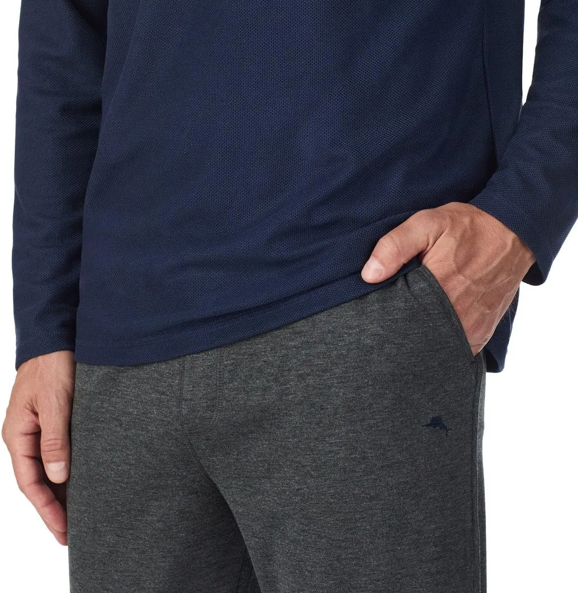 Tommy Bahama Men’s 2-piece Relaxed Fit Logo Embroidered Lounge Set
