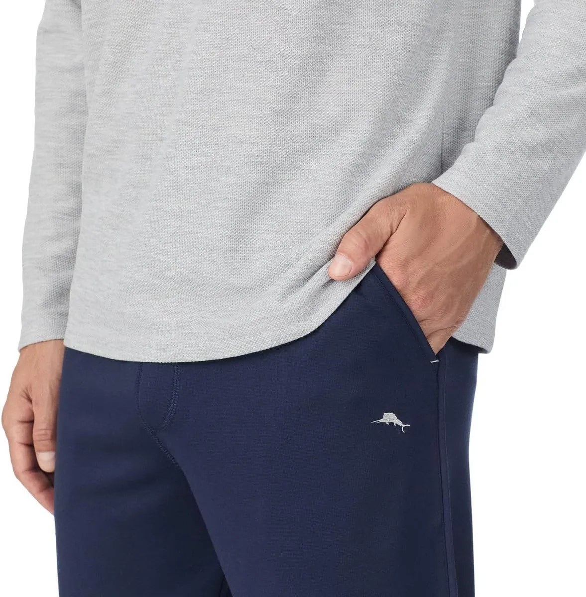Tommy Bahama Men’s 2-piece Relaxed Fit Logo Embroidered Lounge Set