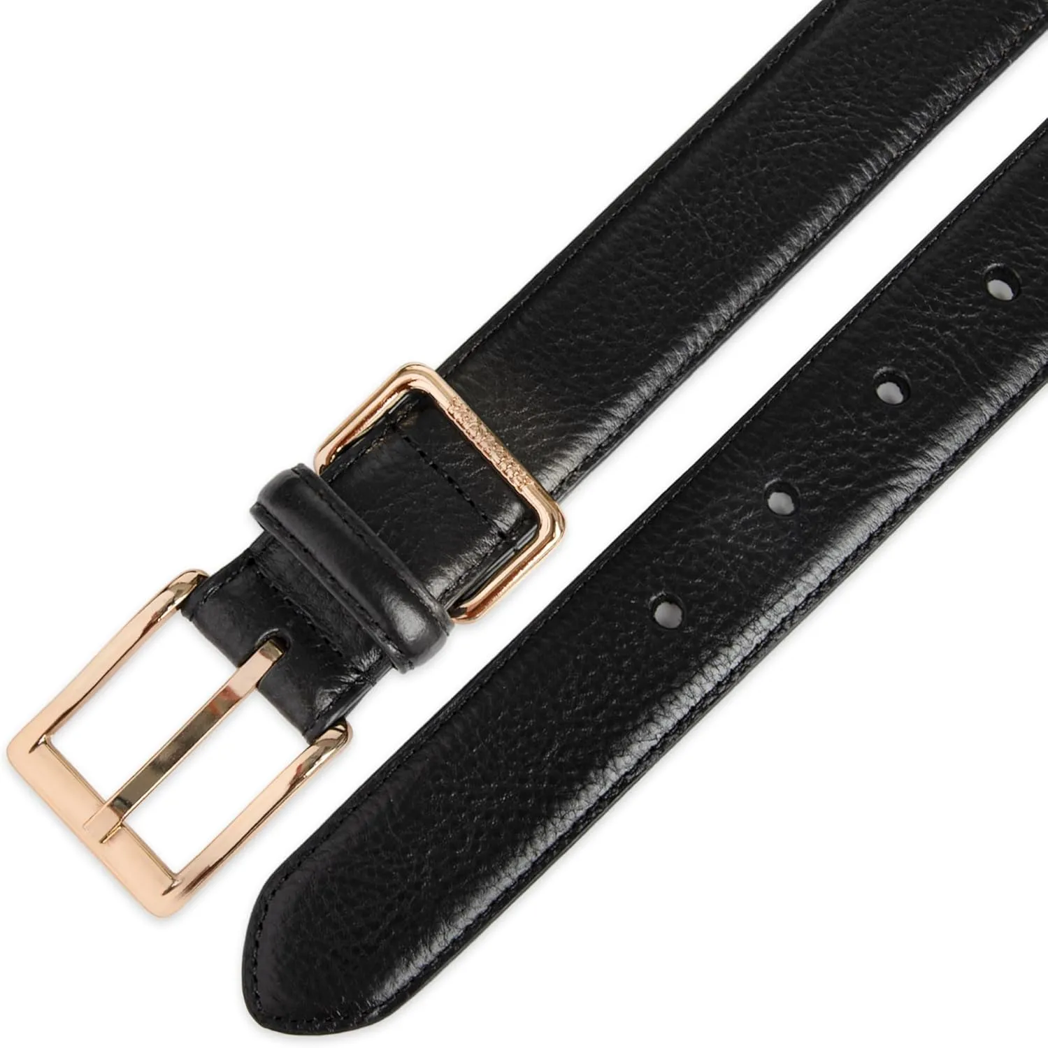 Tommy Hilfiger Men's Everyday Casual Jean Belt with Classic Harness Buckle