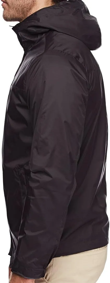 Tommy Hilfiger Men's Lightweight Breathable Waterproof Hooded Rain Jacket