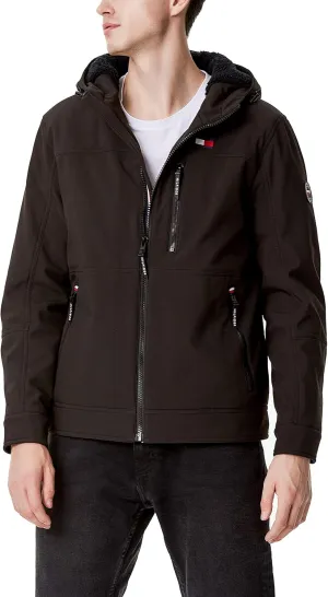 Tommy Hilfiger Men's Soft Shell Sherpa Lined Performance Jacket