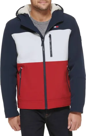 Tommy Hilfiger Men's Soft Shell Sherpa Lined Performance Jacket