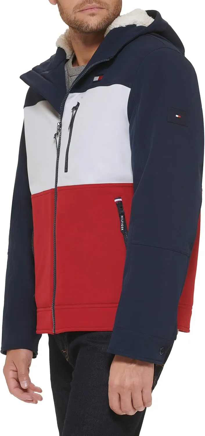Tommy Hilfiger Men's Soft Shell Sherpa Lined Performance Jacket