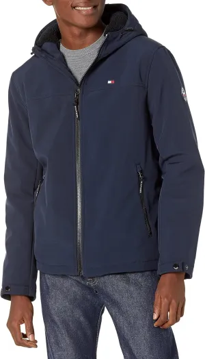 Tommy Hilfiger Men's Soft Shell Sherpa Lined Performance Jacket