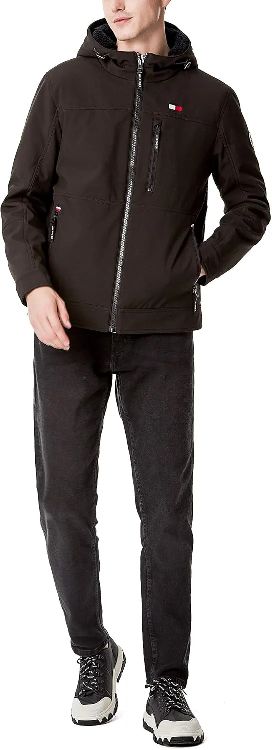 Tommy Hilfiger Men's Soft Shell Sherpa Lined Performance Jacket