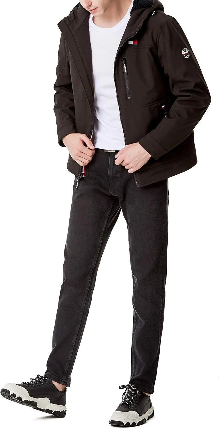 Tommy Hilfiger Men's Soft Shell Sherpa Lined Performance Jacket