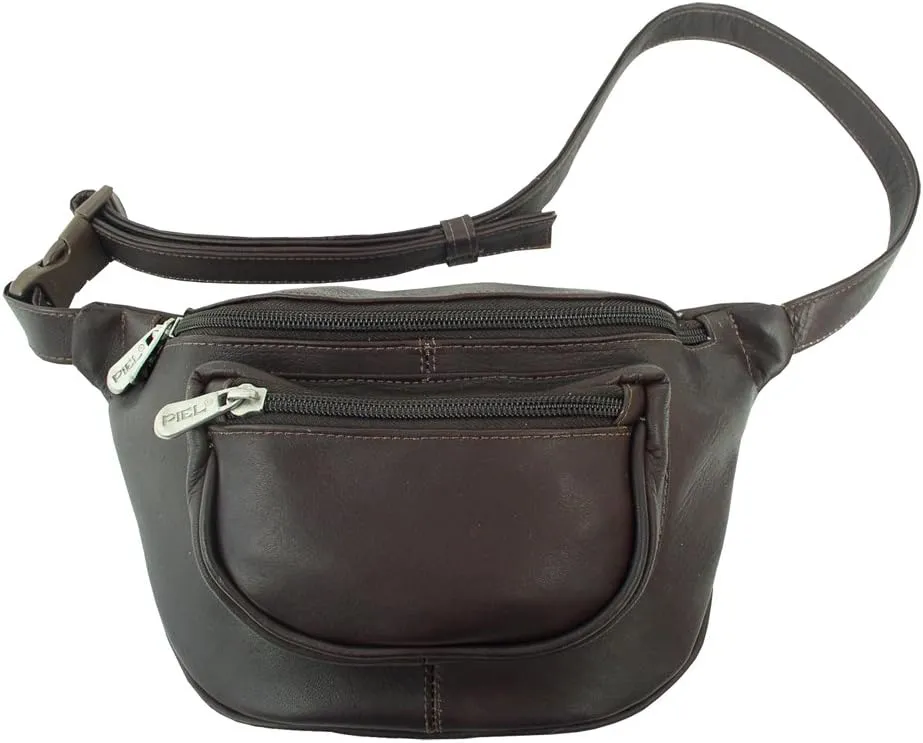 Travelers Waist Bag, Chocolate, One Size