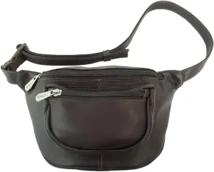 Travelers Waist Bag, Chocolate, One Size