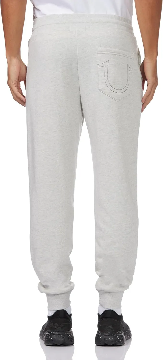 True Religion Men's Classic Logo Jogger Sweatpant