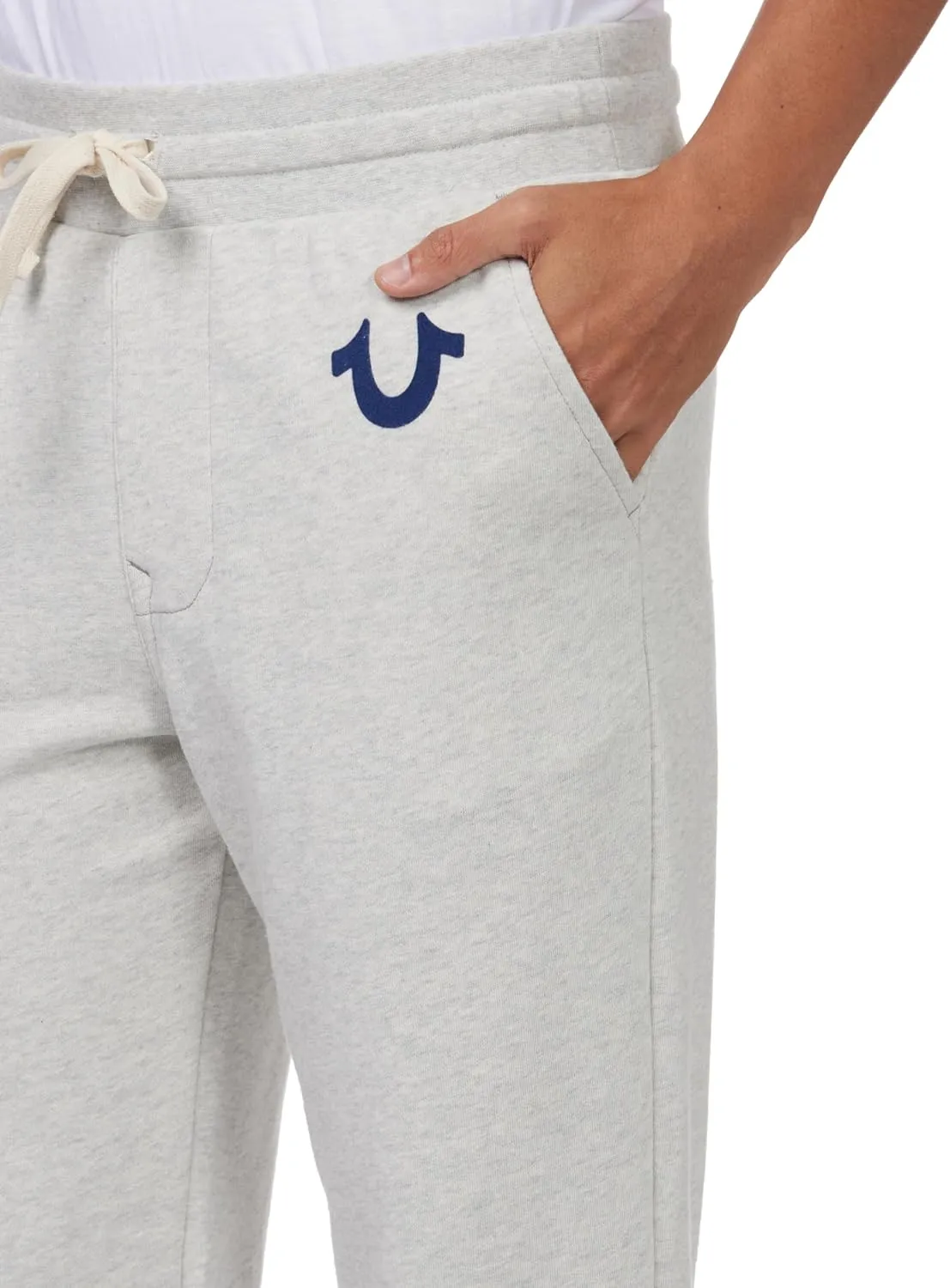 True Religion Men's Classic Logo Jogger Sweatpant