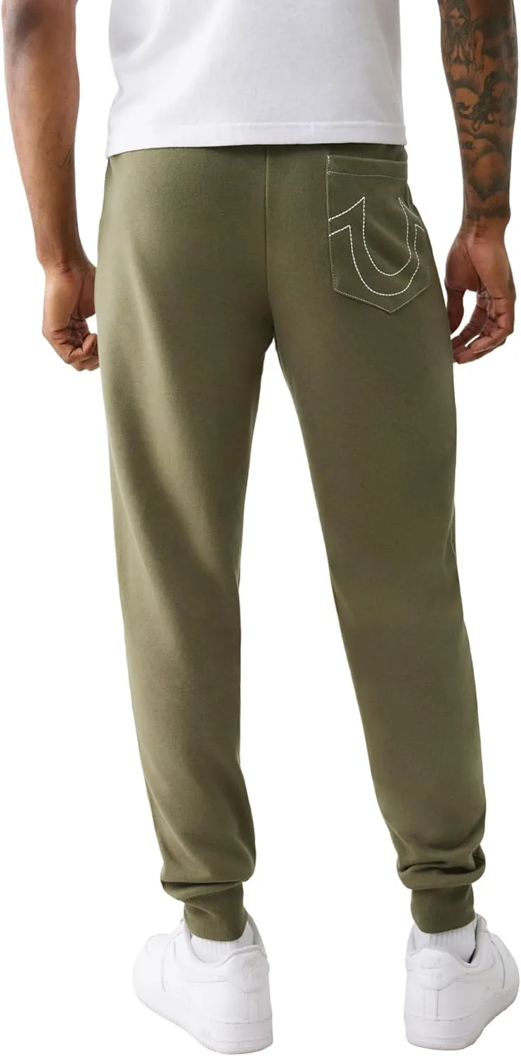 True Religion Men's Classic Logo Jogger Sweatpant