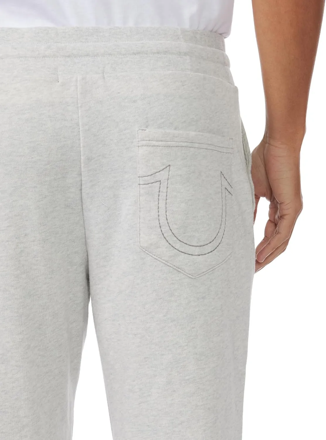 True Religion Men's Classic Logo Jogger Sweatpant