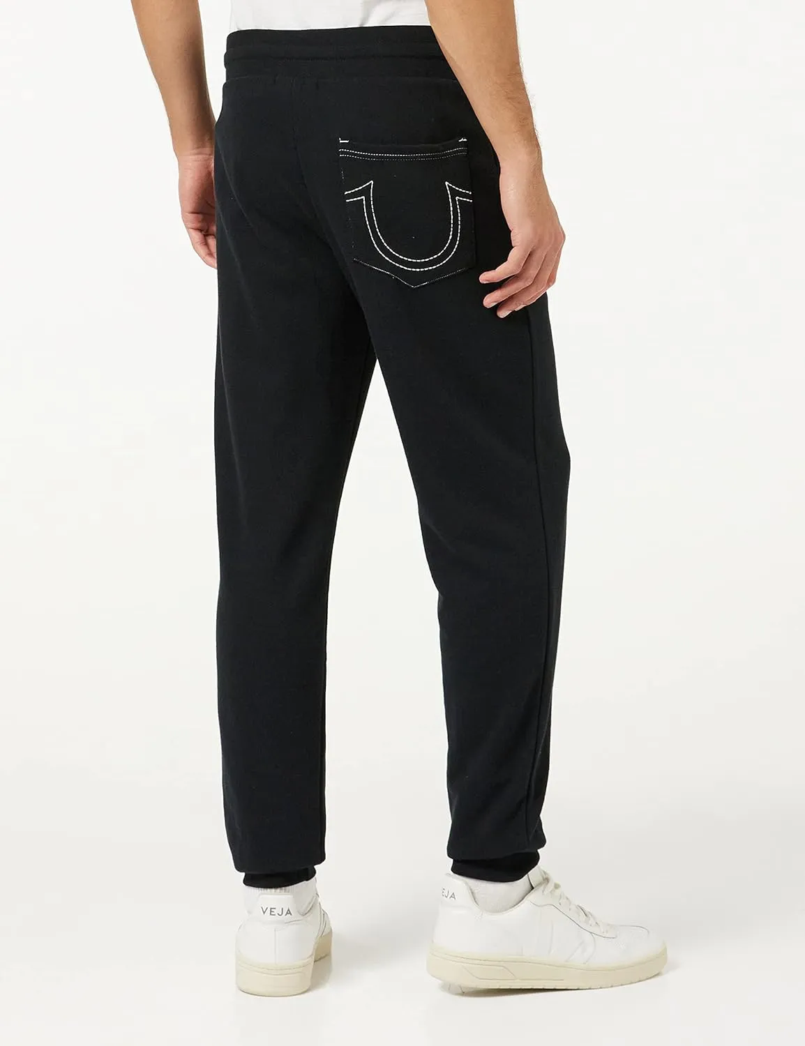 True Religion Men's Classic Logo Jogger Sweatpant