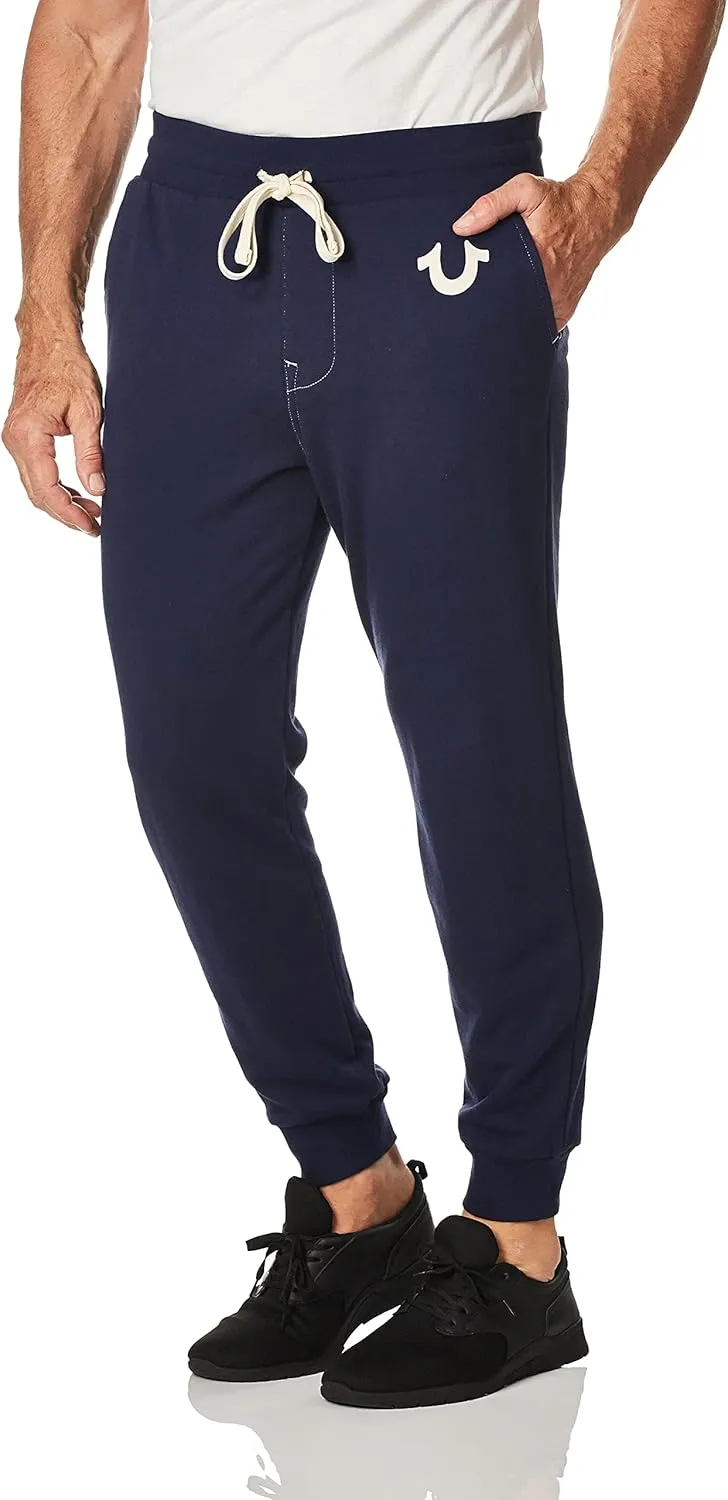 True Religion Men's Classic Logo Jogger Sweatpant