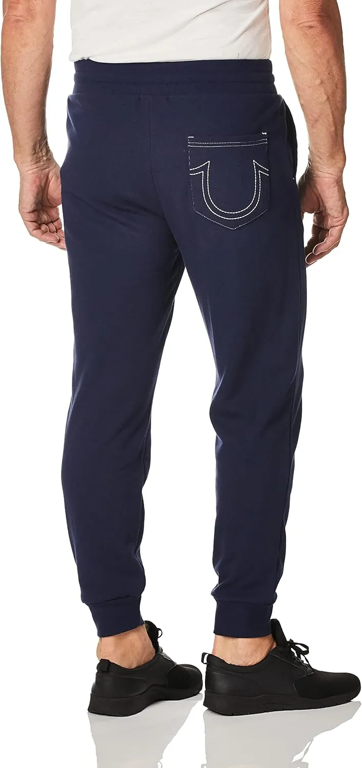 True Religion Men's Classic Logo Jogger Sweatpant