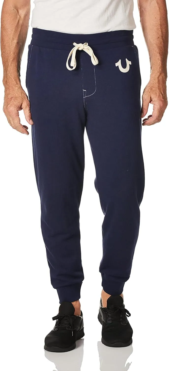 True Religion Men's Classic Logo Jogger Sweatpant