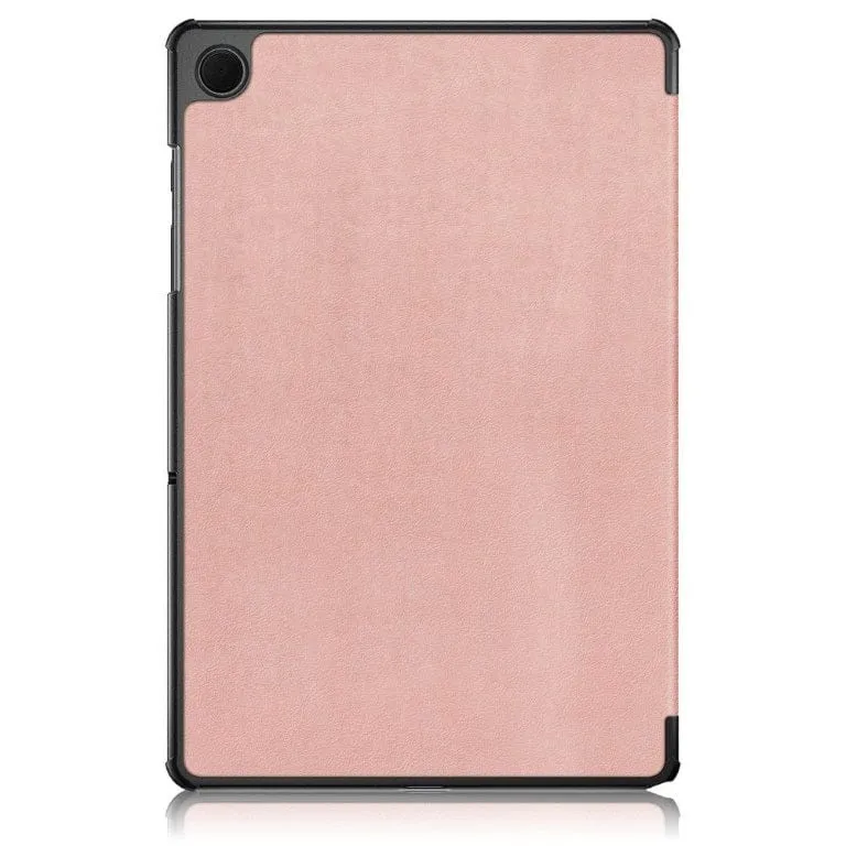 Tuff-Luv 11-inch Smart Stand Case for Samsung Galaxy Tab A9  Rose Gold Pink MF2774