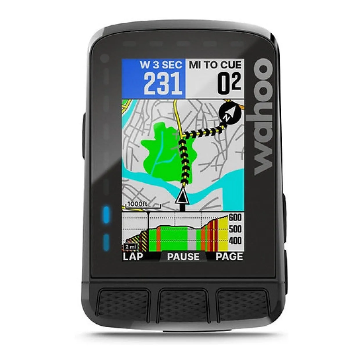 Tuff-Luv Tough Silicone Case & Screen Protector for Wahoo ELEMENT ROAM 2 GPS Black J1_30