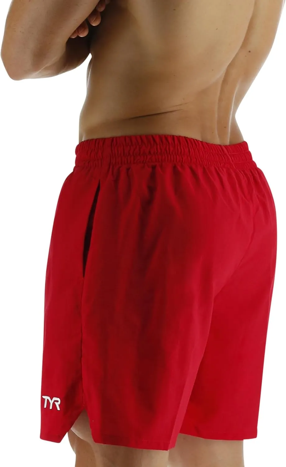 TYR Men's Deck-x Swim Trunk Shorts, 6" Inseam