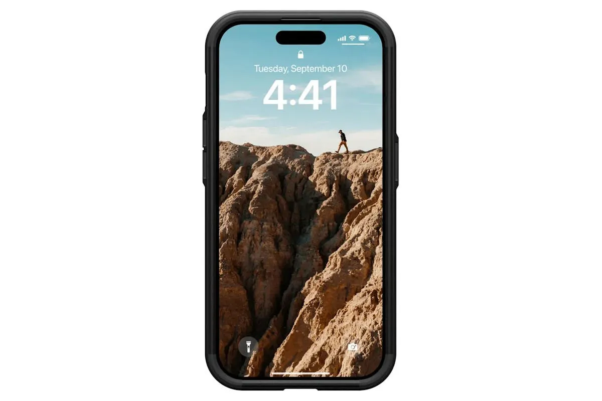 UAG Civilian for Magsafe iPhone 15 Pro Case | Black