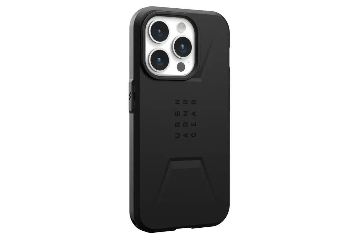 UAG Civilian for Magsafe iPhone 15 Pro Case | Black