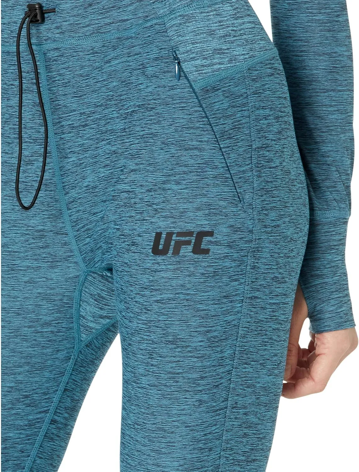UFC Performance Tech-Joggers for Women for Workouts – Blended Polyester – Elasticated Waistband – Pockets
