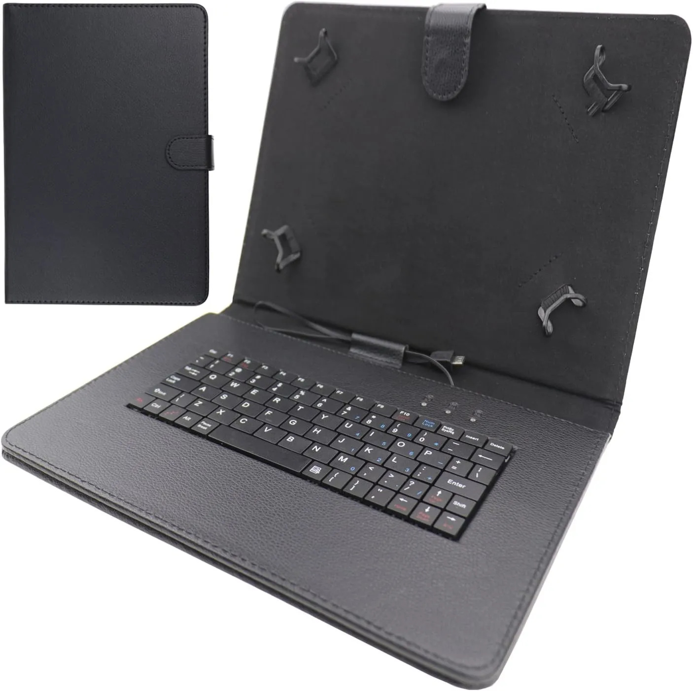 Universal 10-10.5 Inch Type C Keyboard Case for 10 10.1 10.4 10.5 Inch Android Tablet Dragon Touch PRITOM TECLAST ALLDOCUBE OUKITEL OSCAL Jumper Acer plimpton DOOGEE Blackview CHUWI UMIDIGI