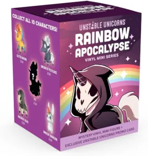 Unstable Unicorns Vinyl Mini Figures Series Mystery Box - Rainbow Apocalypse