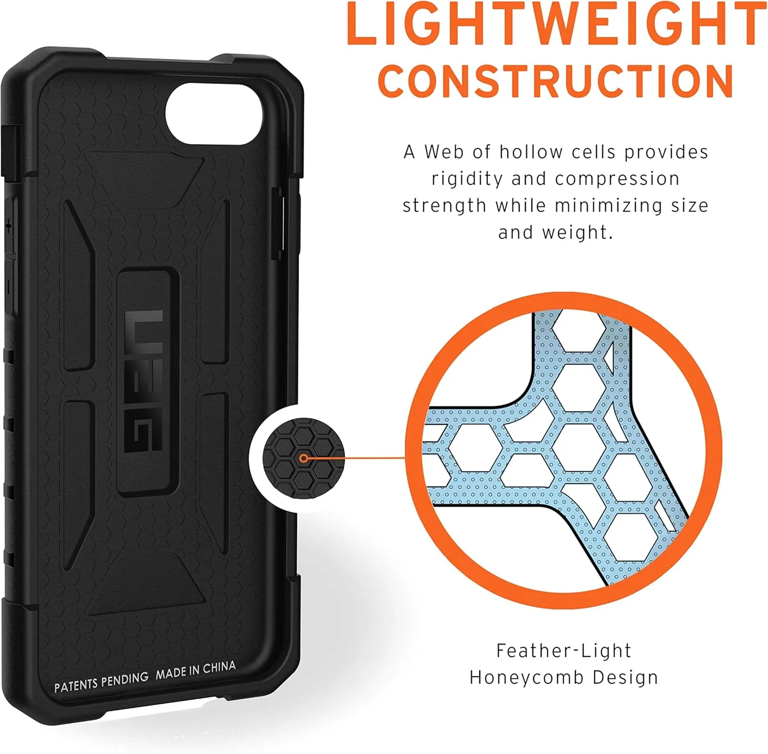 URBAN ARMOR GEAR UAG Designed for iPhone SE (2020) Case [4.7-inch Screen] Pathfinder Rugged Shockproof Military Drop Tested Protective Cover, Black