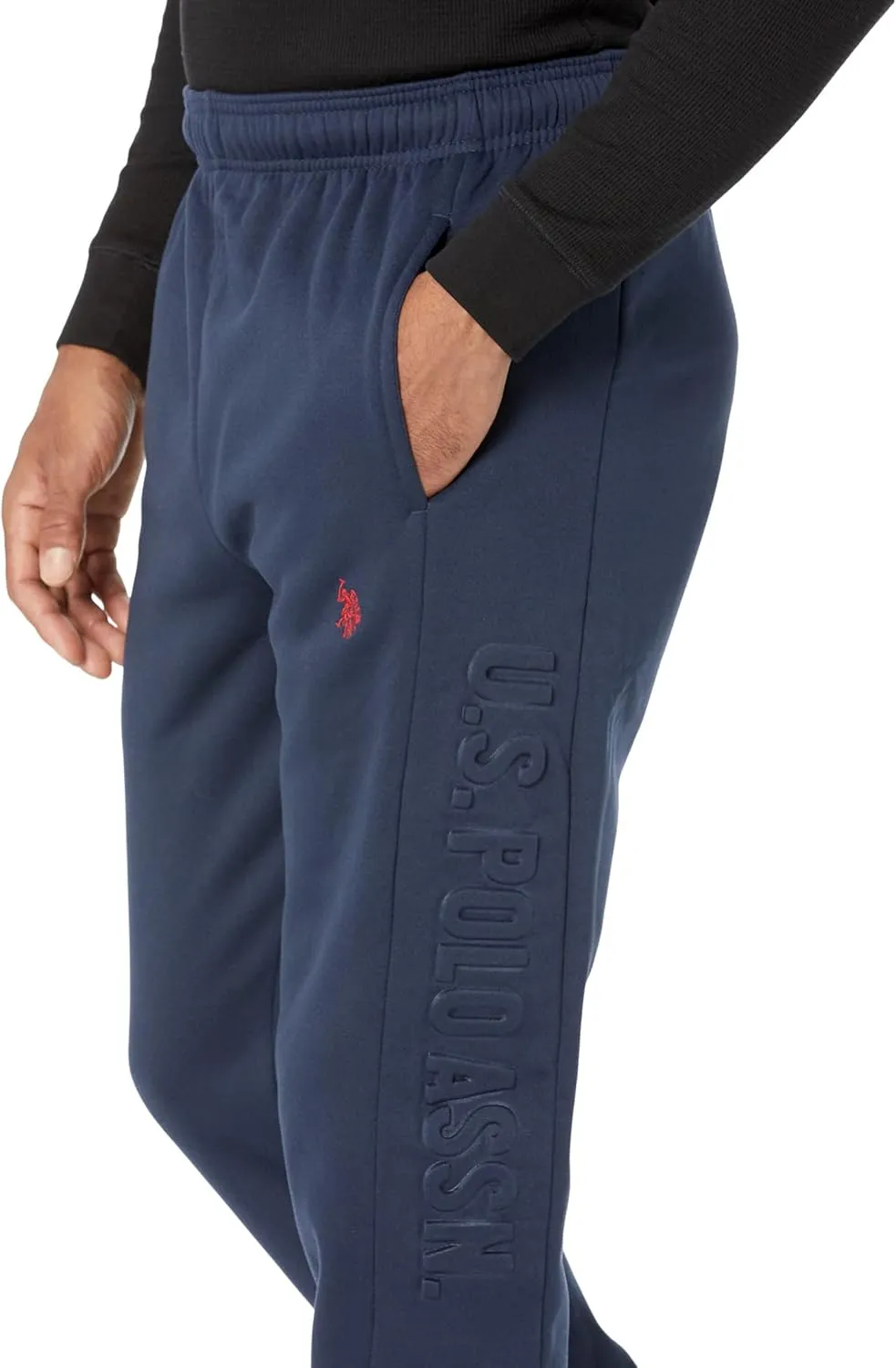 U.S. Polo Assn. Embossed Wordmark Joggers