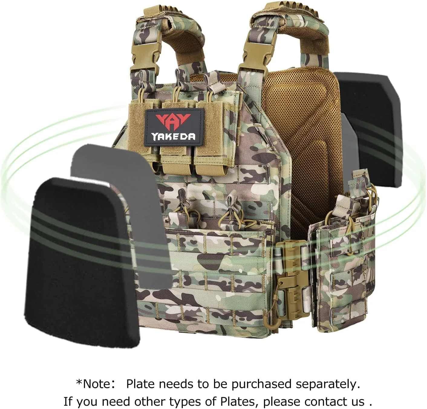 vAv YAKEDA Camo Tactical Outdoor Carrier Vest