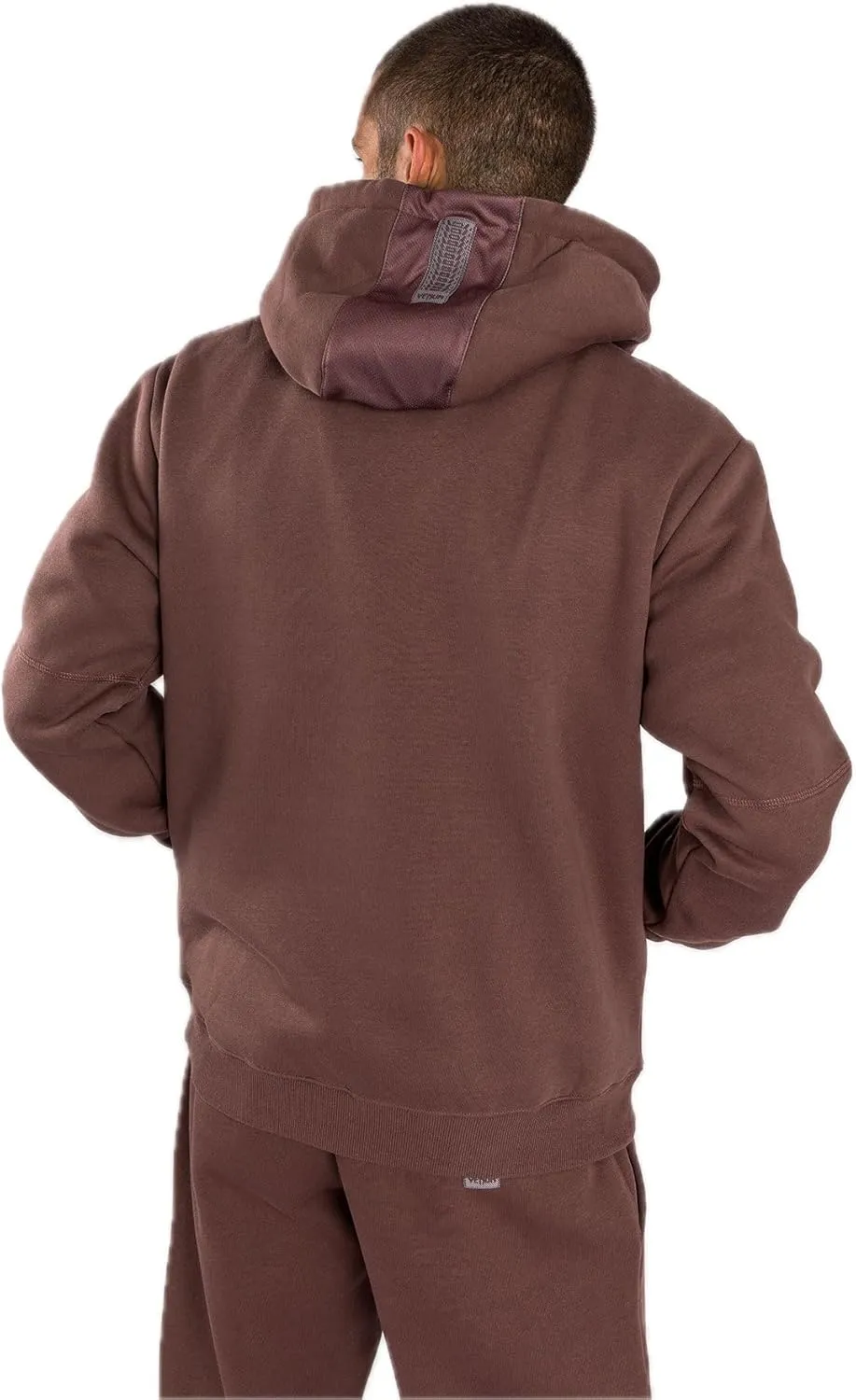Venum Men's Silent Power Hoodie-Brown
