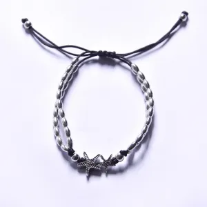Vintage Beads Chain Anklets Men Women Rune Starfish Bracelet