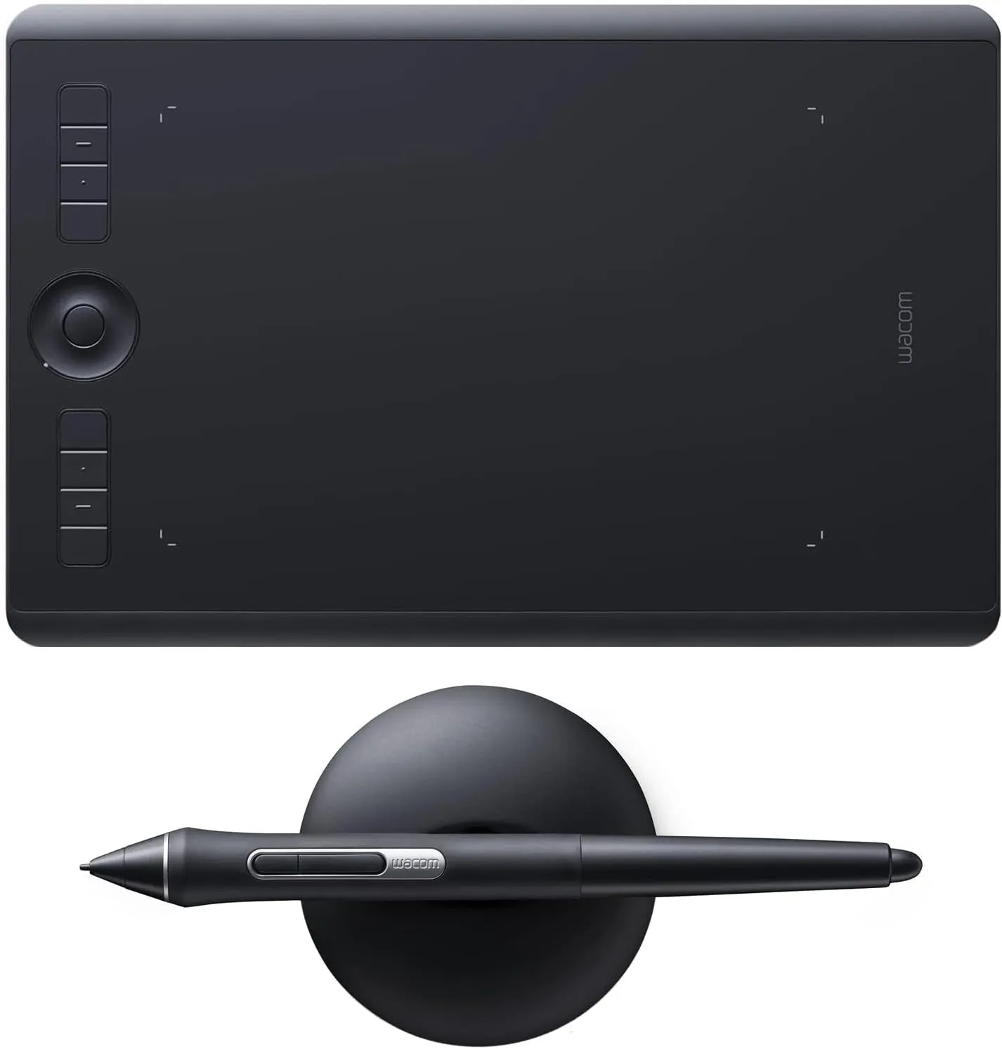 Wacom Intuos Pro Medium Creative Pen Tablet,Black PTH660 - (Renewed)