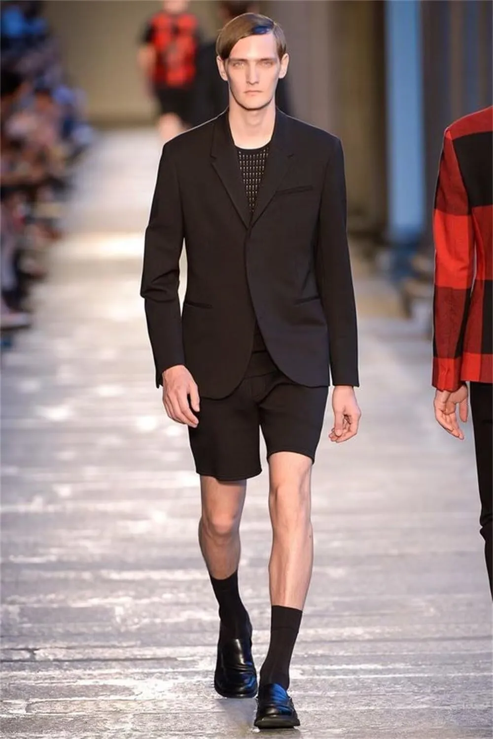 Wangyue Mens Suit 2 Piece Slim Fit Shorts Suits for Men Casual Summer Beach Wedding Suit Prom Dinner