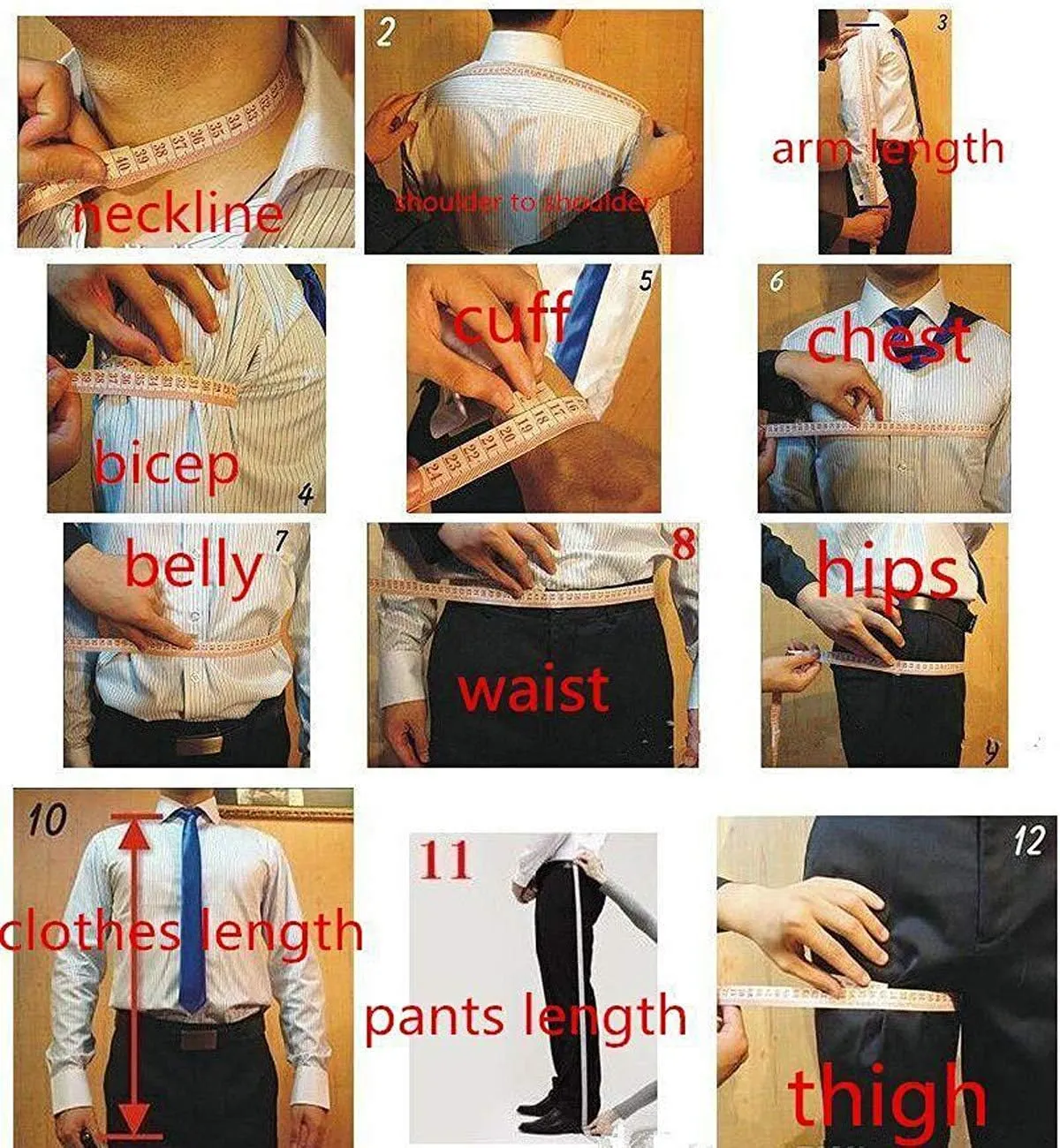 Wemaliyzd Men's Regular Fit 2 Piece Business Suit 2 Buttons Prom Dinner Suit Pants
