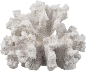 White Coral Decor - Coral Reef Decor (3.5inx4.5inx4in) - Resin Coral Decoration - Faux Coral - Nautical Decorations - Beach Home Decor - Decorative Coral