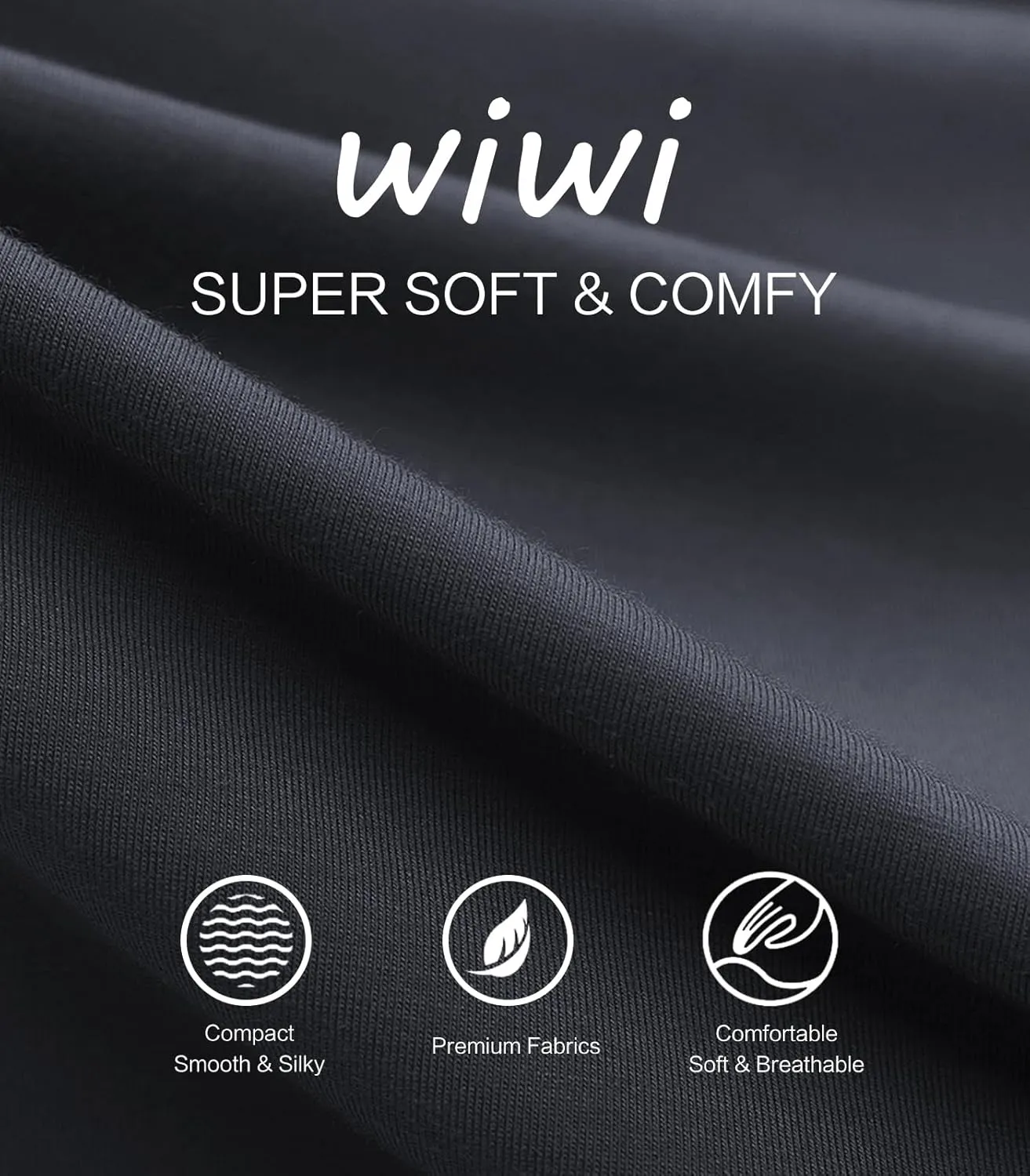 WiWi Viscose from Bamboo Pajama Bottoms Wide Leg Capri Pj Pants for Women Soft Lounge High Waist Cool Sweatpants S-XXL