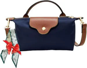 Women's Fashion Colorblock Mini Crossbody Bag, Handbag Purses with Adjustable Strap, Solid Color Square Purse