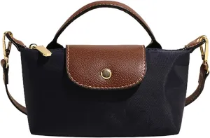 Women's Fashion Colorblock Mini Crossbody Bag, Mini Purse, Adjustable Shoulder Strap