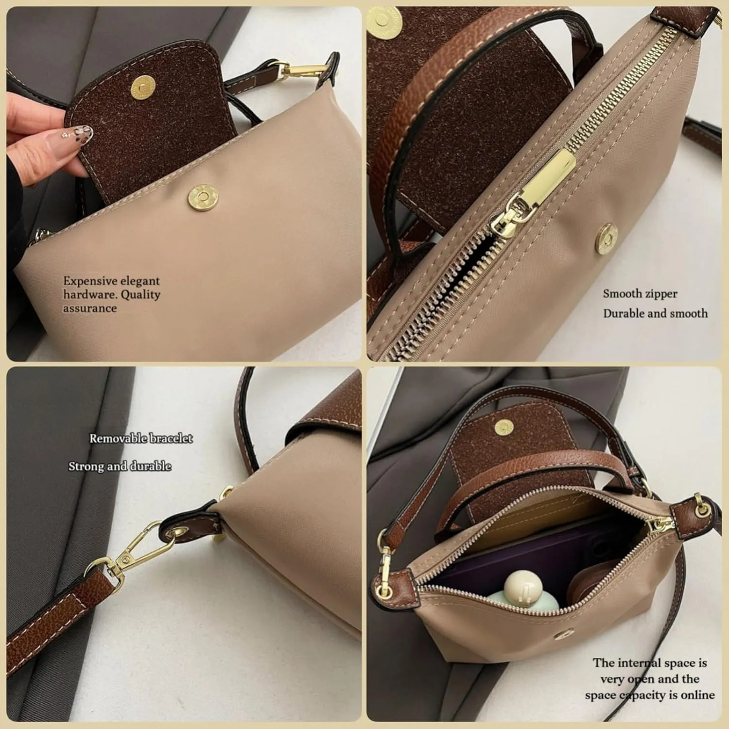 Women's Fashion Colorblock Mini Crossbody Bag, Solid Square Purse, Handbags Purses with Adjustable Strap for Women