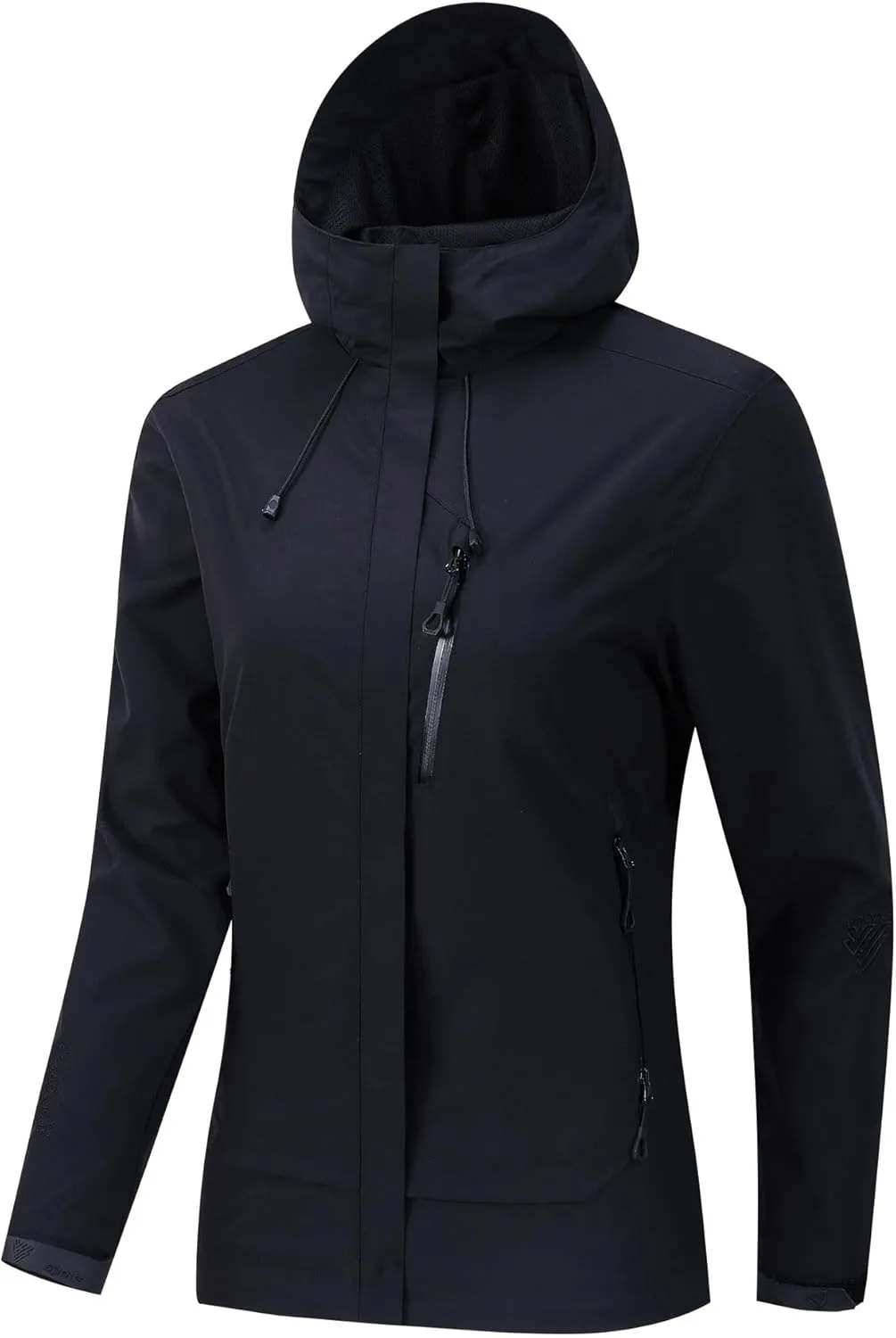 Women's Lightweight Rain Jacket Women's Waterproof Windproof Jacket Women's Hooded Jacket