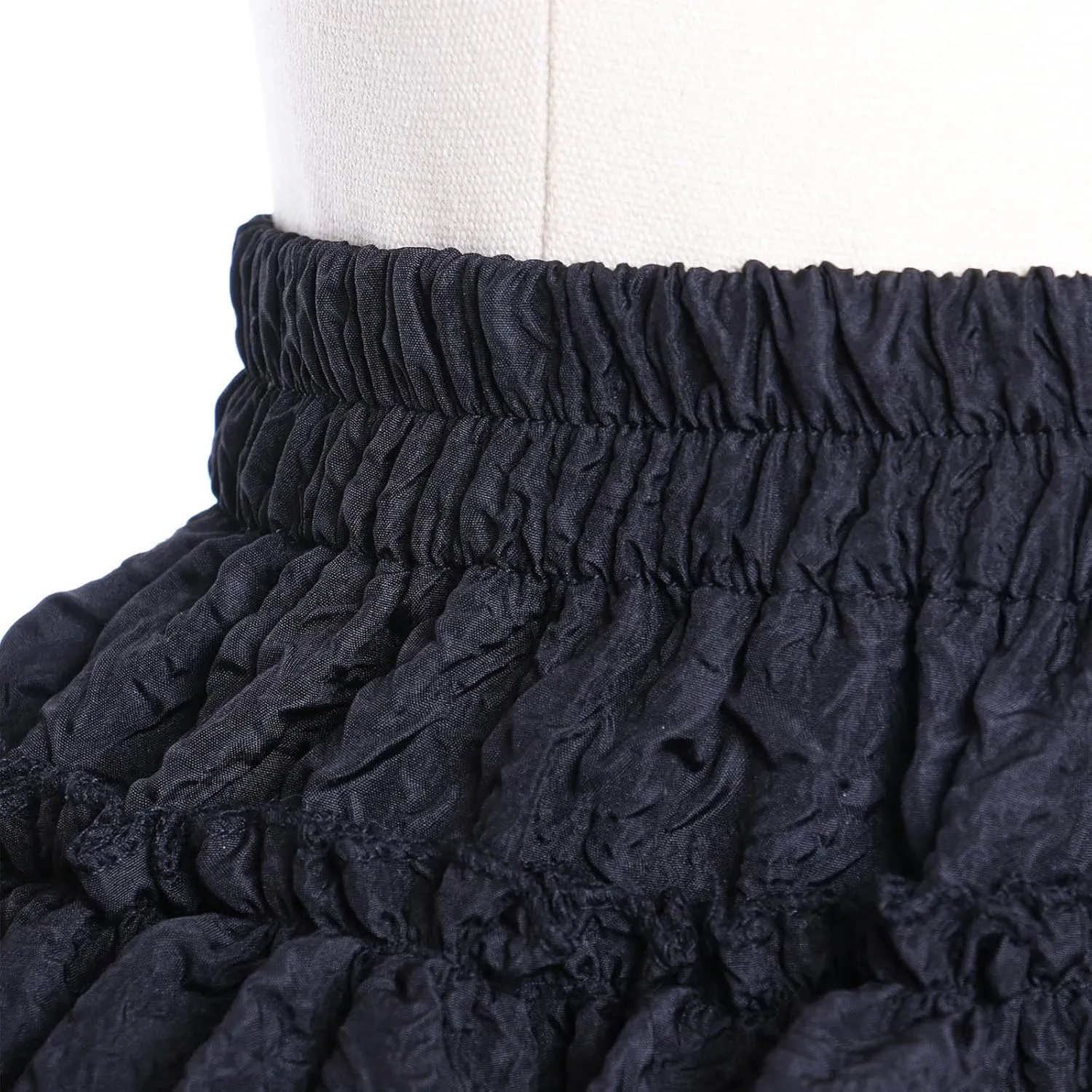 Womens Lolita Bloomers Retro Embossed Ruffles Pumpkin Pants Bottom Shorts
