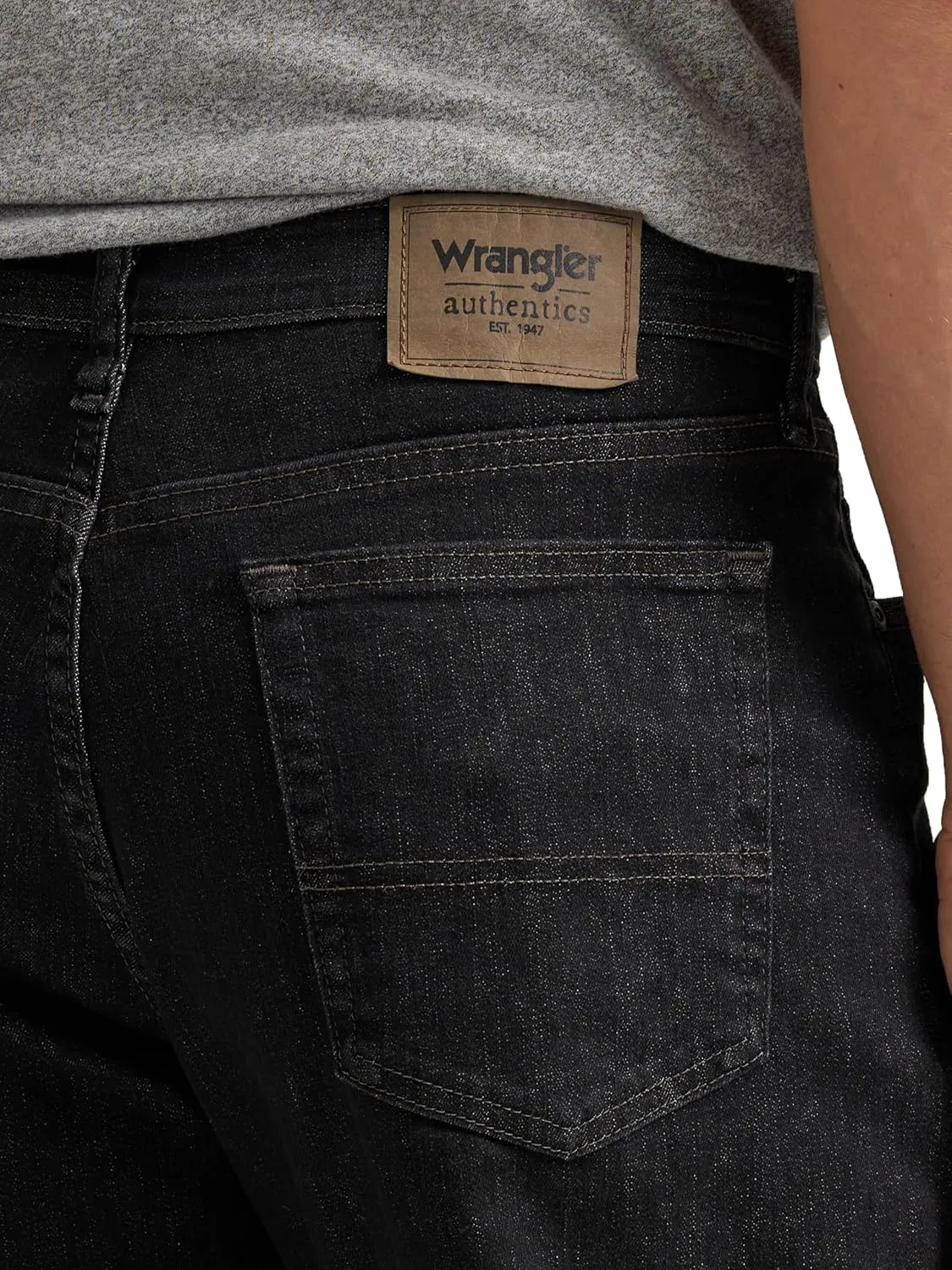 Wrangler Authentics Men's Comfort Flex Waist Relaxed Fit Jean
