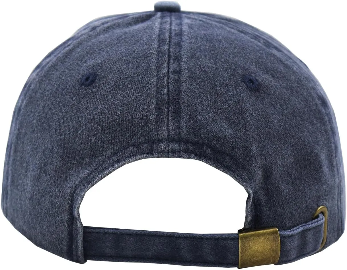 Xpayzere Grumpy Old Vet Hat for Men Women, Embroidered Adjustable Cotton Baseball Cap