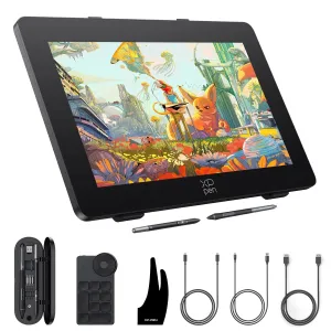 XPPen Artist Pro 24 Gen2 4K Ultra HD Drawing Tablet with Screen, Dual 16384 Pen Pressure Stylus, Wireless Keydial, 99% Adobe RGB, △E<1 Graphic Tablet with Full Laminated AG Pen Display 23.8"